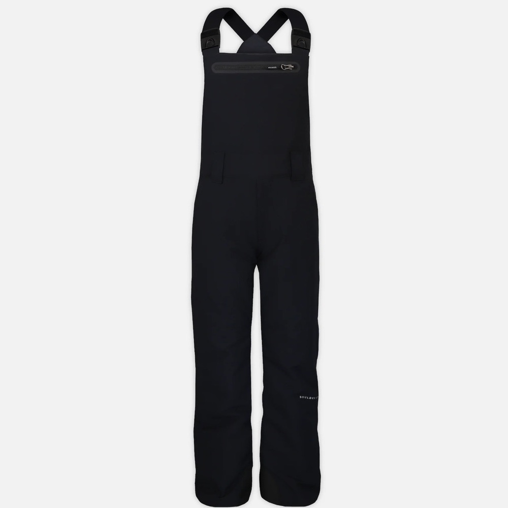 Boulder Gear Black Snow Bib Overalls Youth size small
